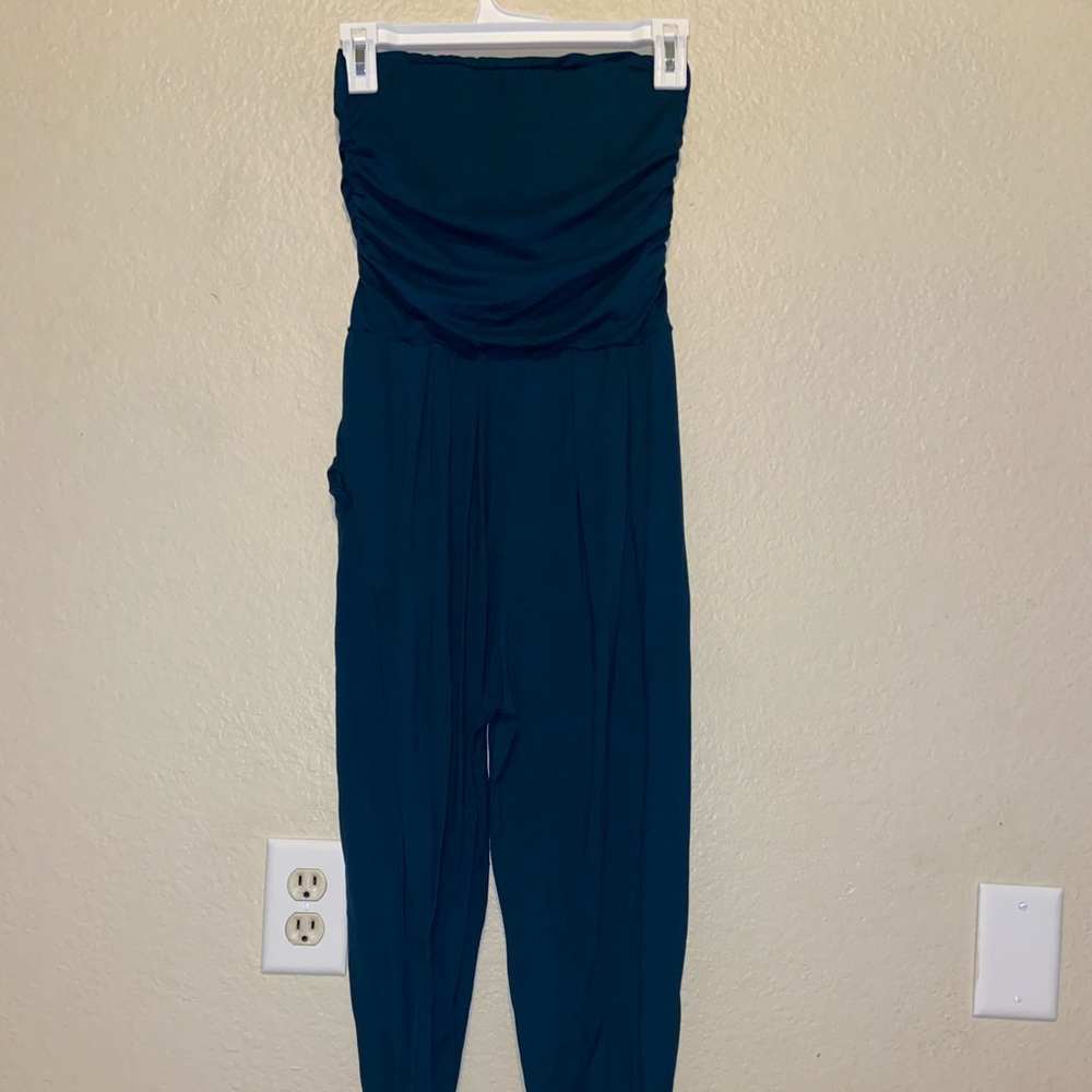 Teal jumpsuit